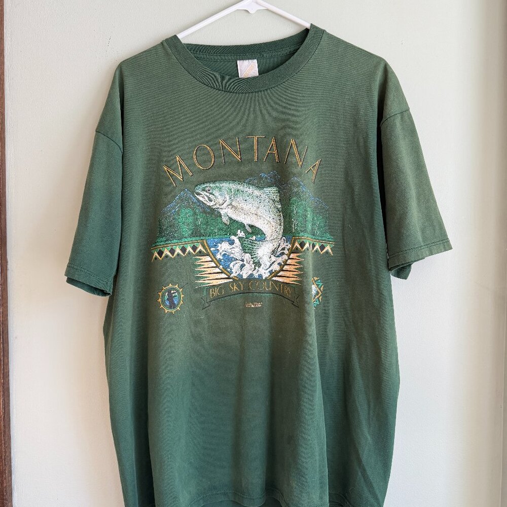 3/$30 🌟 VTG '93 Montana Tee XL - Picture 1 of 10